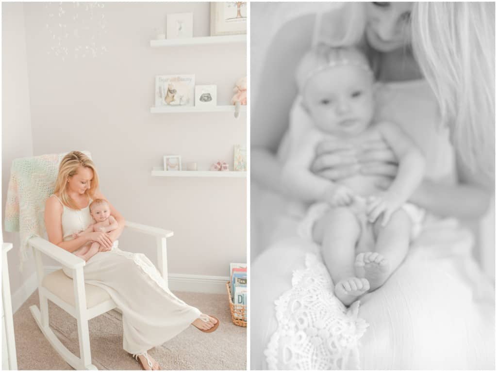 raleigh in home newborn photography