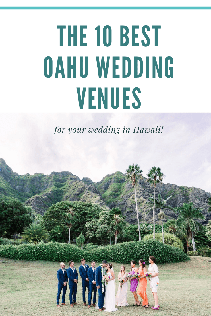 10 best oahu wedding venues in hawaii