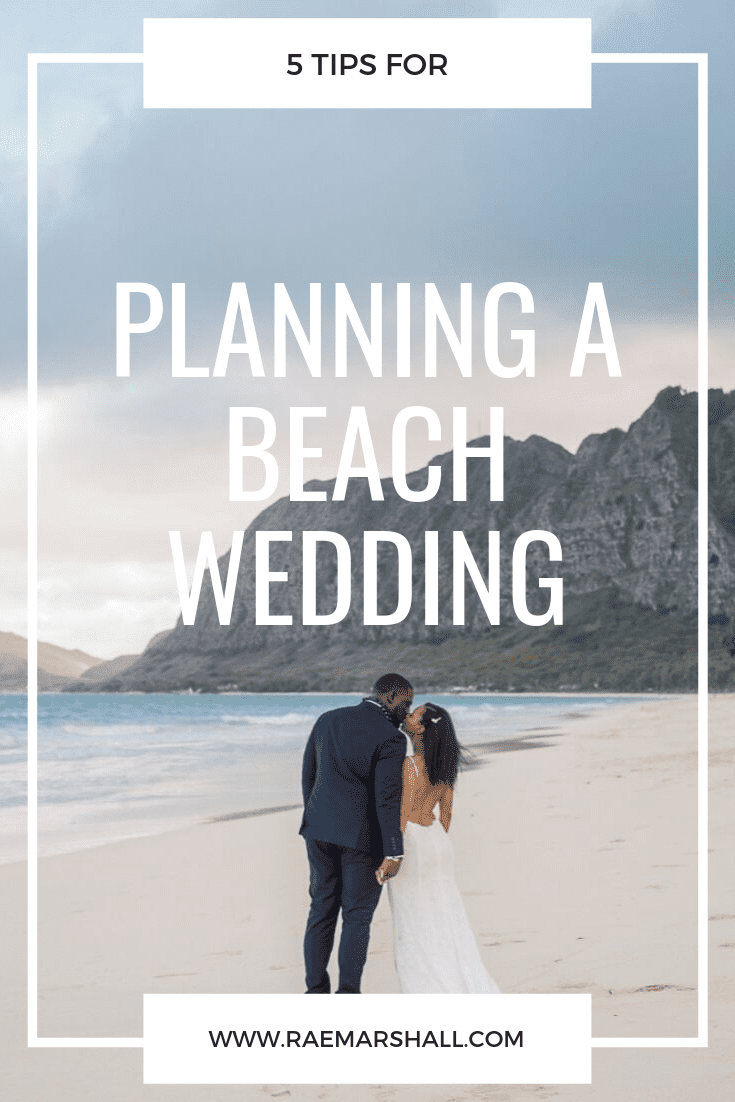 5 tips to planning a beach wedding in hawaii