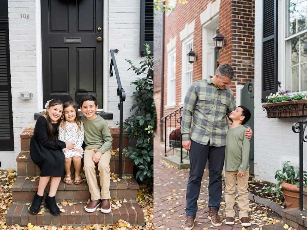 old town alexandria family photography