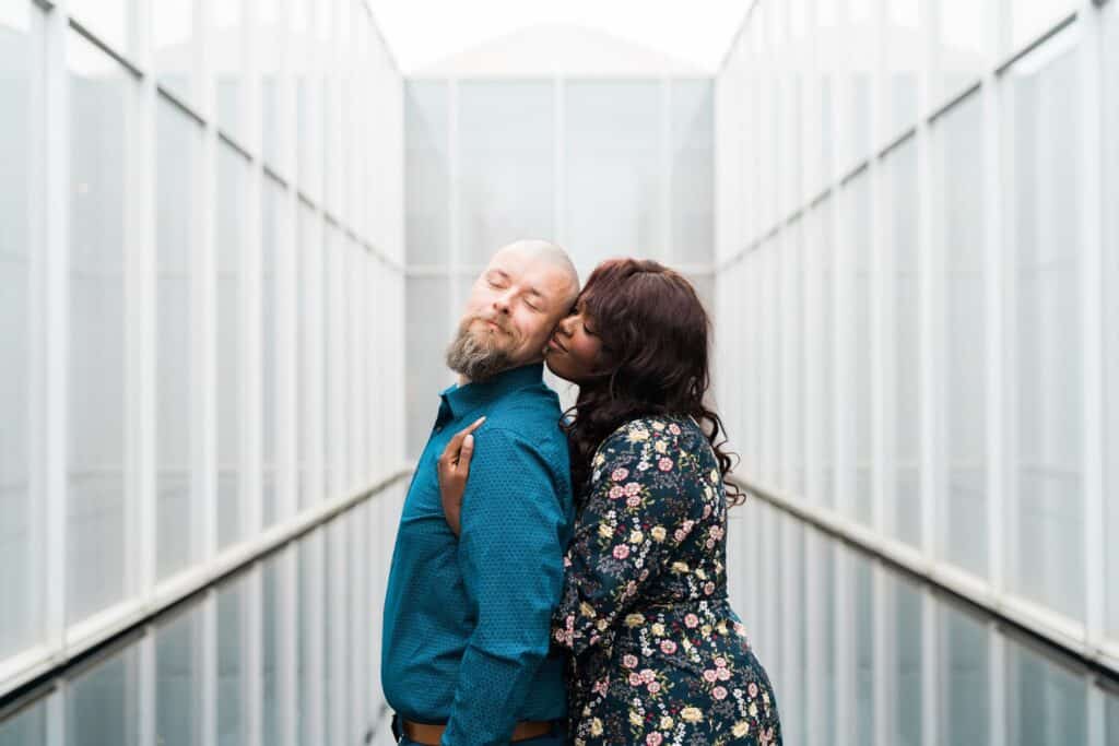 nc museum of art engagement session raleigh, north carolina