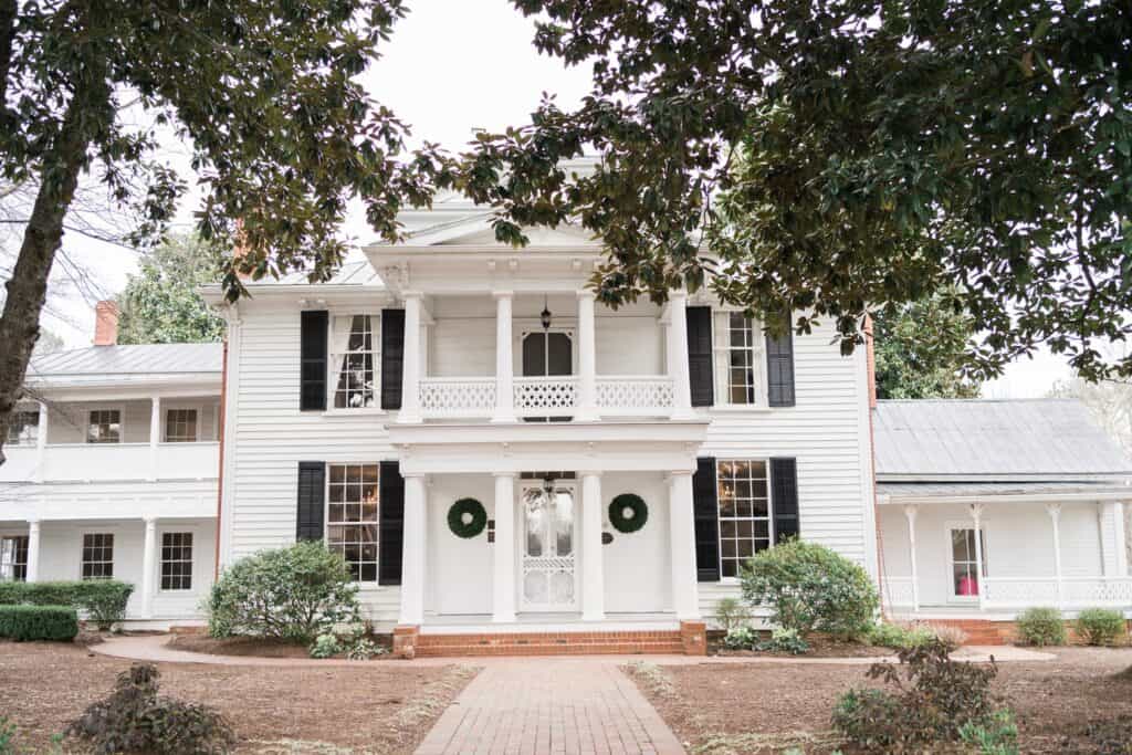the mims house wedding venue raleigh, north carolina in holly springs