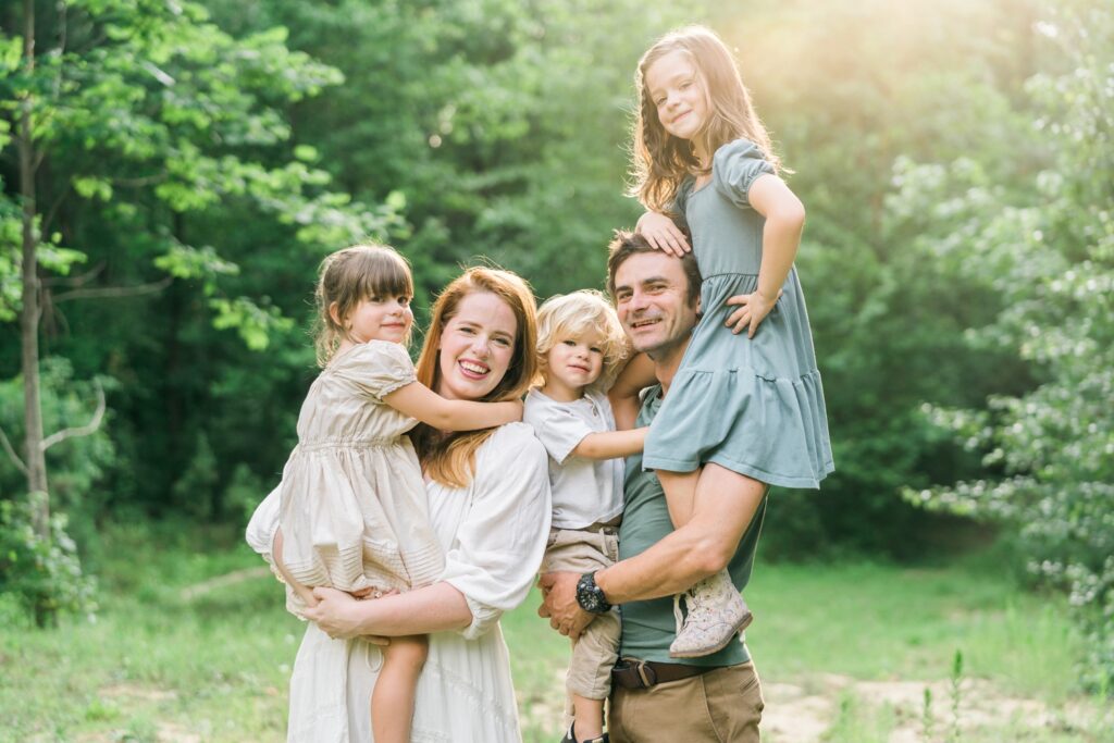 durham family photographer near Raleigh, light and airy