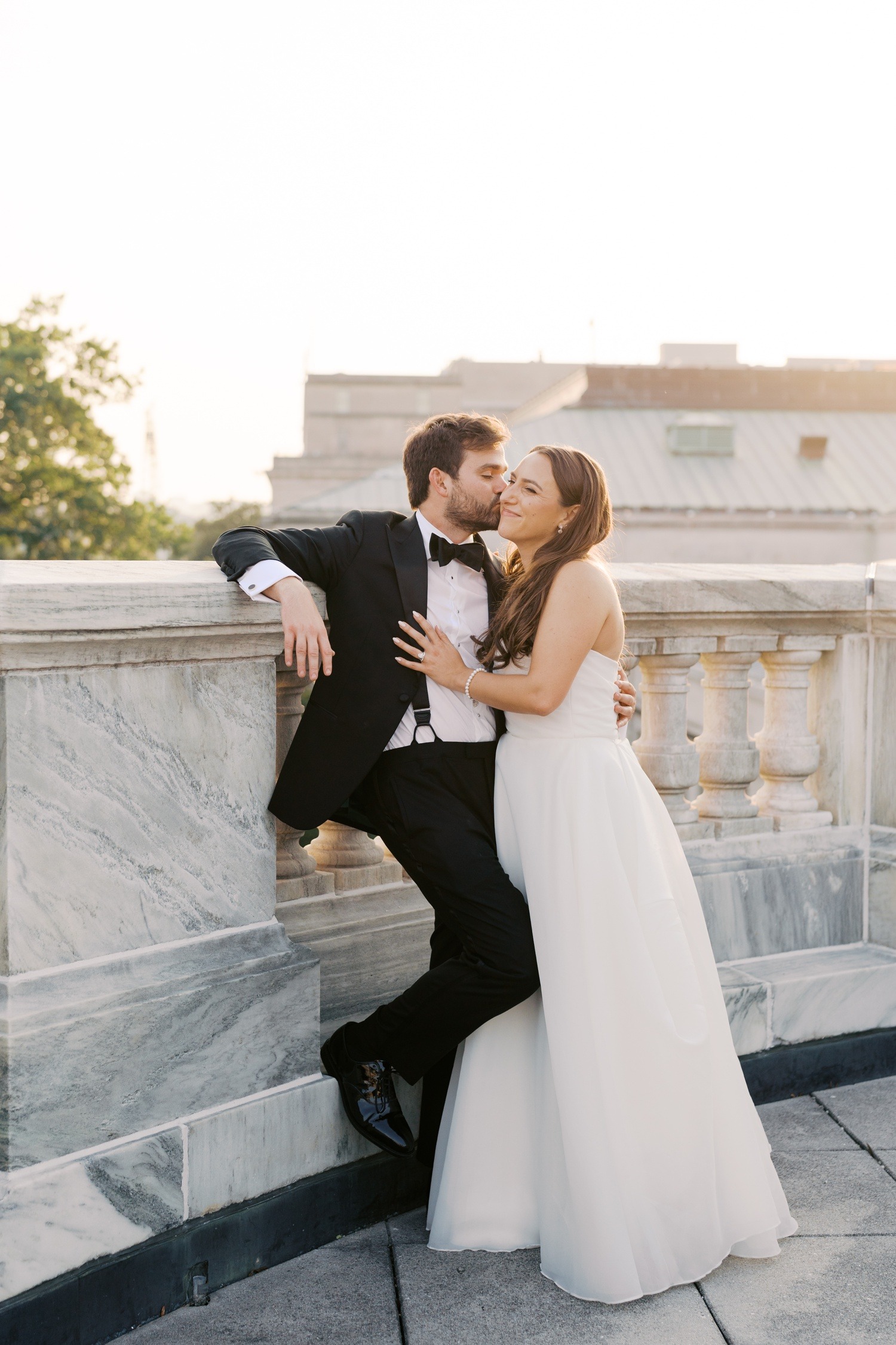 DAR wedding venue balcony, rae marshall photography in washington dc